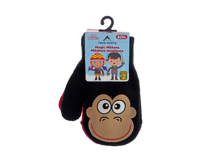 Kid Magic Mitt, Rubber Animal Face, 2PC - 10.5 x 14 cm