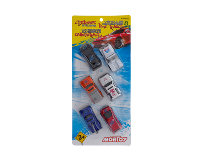Toy Plastic Mini Assorted 6un - 6 pk