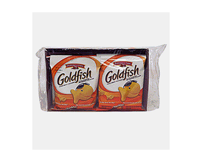 GOLDFISH Cheddar Crackers, 6 Pack - 6x28g/168g