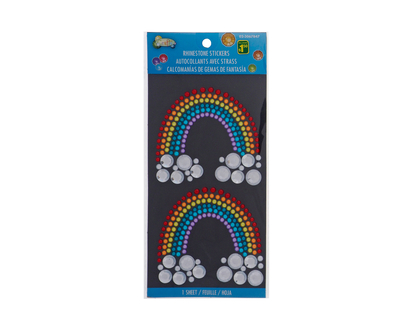 Rhinestone Sticker Sheet Assorted