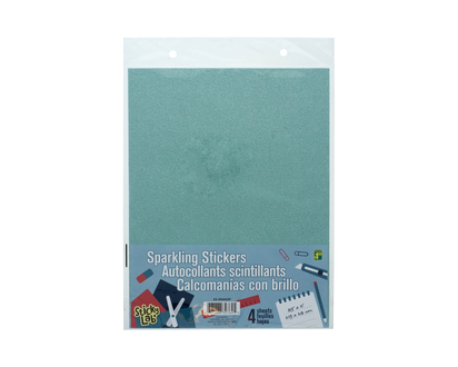 Autocollants brillants 5 feuilles - Pqt 4