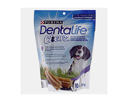 PUR. Dentalife Dog Chews Medium, 10 Pack - 10- 248gr