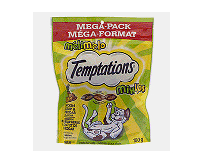WHISKAS TEMPTATIONS MixUps Cat Treats - 180g
