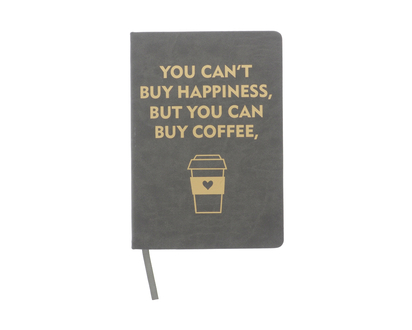 A5 Scripted Cover Notebook - 192p, 80gsm, 5.7x8.25"