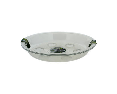 Plastic Flower Pot Holder, 3pc - 8"