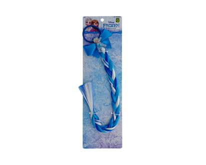 Hair Braid Elastic With Charm Bow, asst