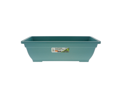 Large Rect Plastic Balcony Planter - 44.5cmx20.5cmx14.5cm