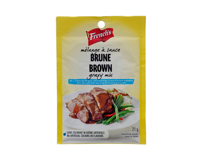 Brown Gravy Mix 25% Less Salt - 21g