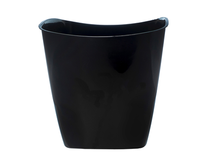 Rectangular 10L plastic waste basket - 10 L, 11" X 8.5" W X 11.5"