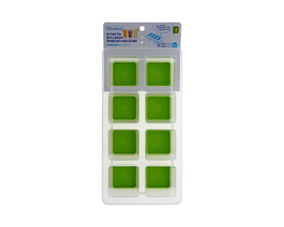 Jumbo Easy Release Ice Cube Tray - 8 ct, 25.2 X 12.9 X 4.8 CM