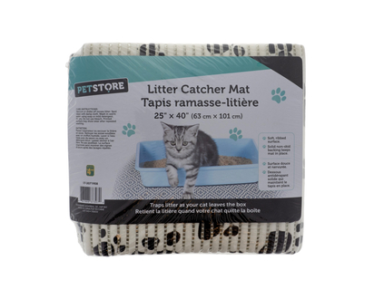 Litter Catcher Mat W/Pattern - 25"x 40"