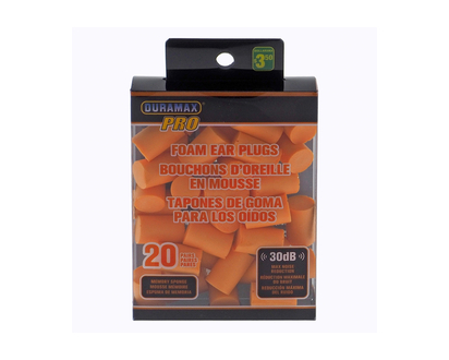 20 Pairs Foam Ear Plugs - 20 Pairs