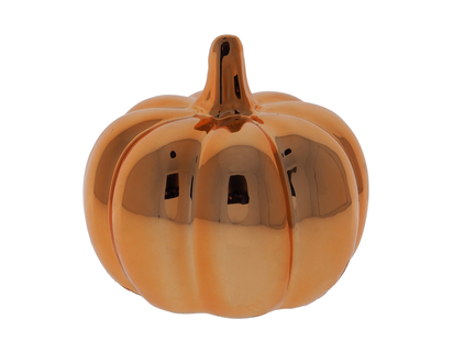 Thanksgiving-Chrome Decorative Pumpkin - ASSTD