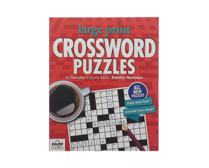 Large Print Crosswords Books (Assorted) - 21X25.5 cm