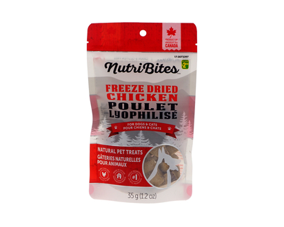 NUTRIBITES Freeze Dried Chicken Treats - 35 g