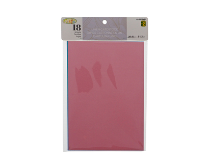 Linen Cardstock, 18pc - 18pk