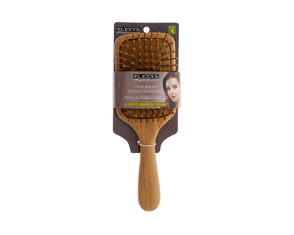 Bamboo Hair Brush with Bamboo Bristles - 24.5cmx8.1cmx3.5cm