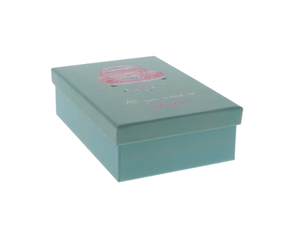 X-Small Rectangular Box With Print - 15cmx10cmx 5cm