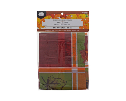Thanksgiving-Printed Tablecloth - 52"X90"