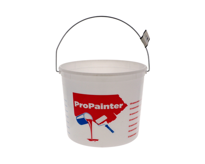 Plastic Paint Bucket w/Wire Handle