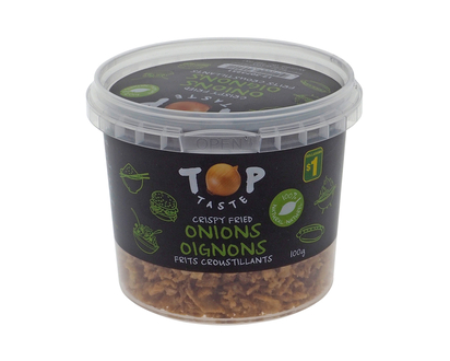 Crispy Fried Onions in Plastic Cup - 100g