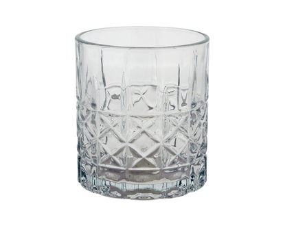 Crystal Cut Glass Whisky Glass - 320ml/10.82oz