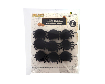 Halloween-Rope Guarland With Characters - 6'/1.8m