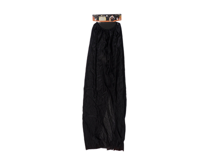 Halloween-Black Polyester Cape - 134cm