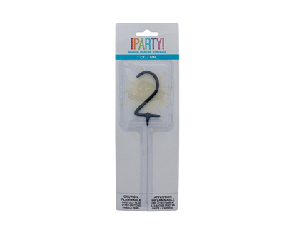 Numeric Party Sparklers - 17cm