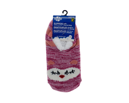 Cozy Slippers Sock With Sherpa