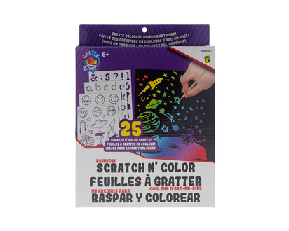 Ens bricolage peinture couleur 25feuil