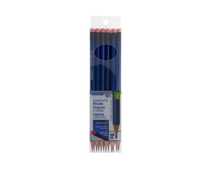 Crayons à mine HB2, paquet de 12 - pqt de 12