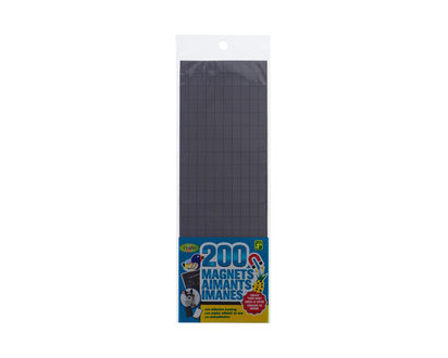 Magnetic Squares, 200un - 200ct