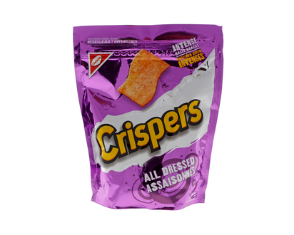 CRISPERS All Dressed Crackers Resealable - 145g