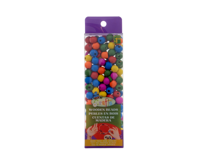 Colour Wooden Beads