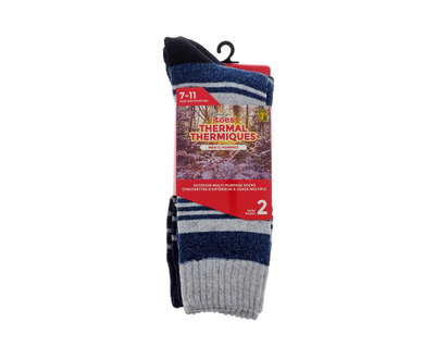 Thermal Outdoor Socks, 2pr - 10-13