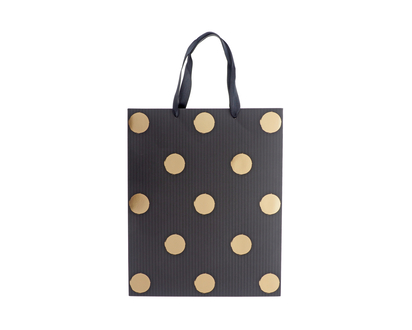 Large Polka Dot Gift Bag - 26cmx32cmx12cm