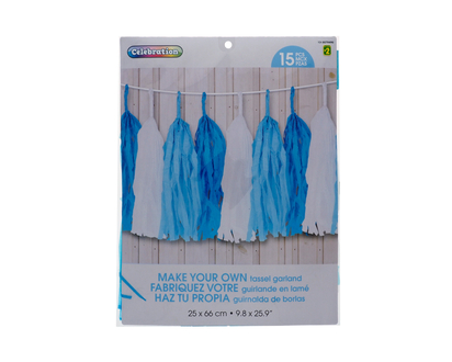 Make Your Own Tassel Garland, 15pc - 15ct