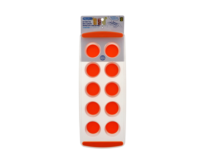 Jumbo Round Ice Cube Tray, 10 holes - 34 X 13.5 X 3.7CM
