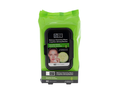 Cucumber Facial Cleansing Cloths, 60Pack - 60ct