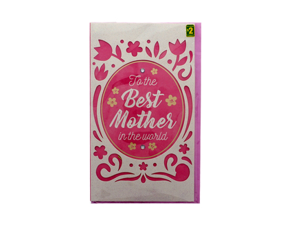 Mother's Day Handmade Greeting Cards - 6.875"x11.875"