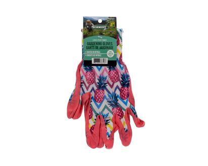 Ladies' Nylon Garden Gloves-Half Dipped