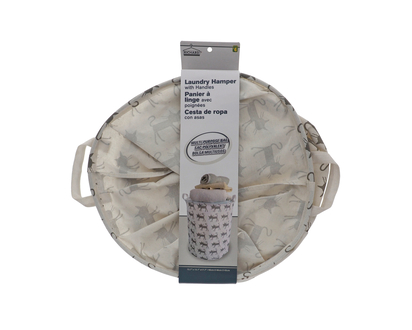 Laundry Hamper With Handles - 40X40X45CM