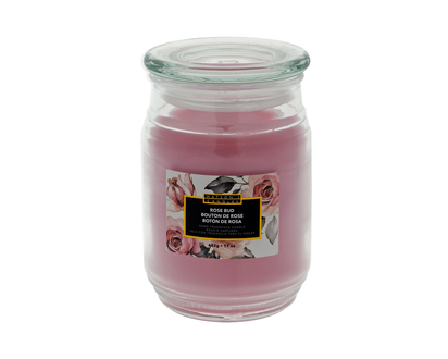 Scented Candle In Large Round Glass Jar - 17 OZ