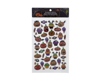 Halloween-Autocollants imprimés au laser - 21cmx13.9cm