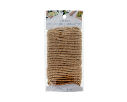 Fils en jute pour bricollage - 13.7m
