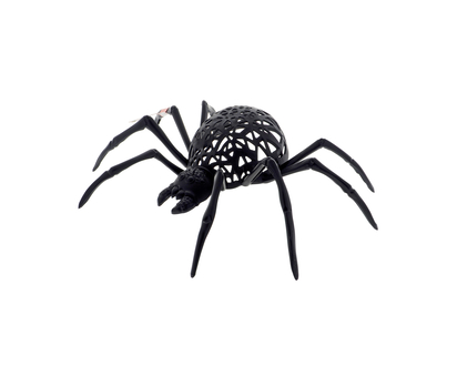 Halloween-Big Plastic Spider - 14"x12"