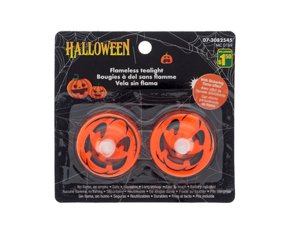 Halloween-Flameless DEL Tealight Holder - 3.9cmx1.8cm