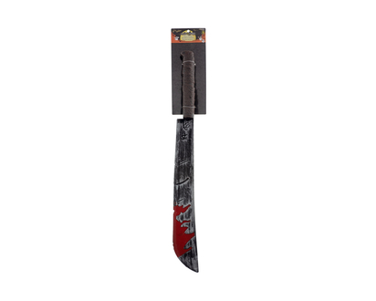 Halloween-Plastic Sword Covered In Blood - 74cm Long
