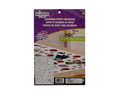 Colour Your Own Paper Tablecloth - 91.4cmx121.9cm